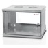 TECHLY Mrežni ormarić I-CASE EL-1006G45, zidni, 19" prof., 6U, dubina 450mm, sastavljen, sivi